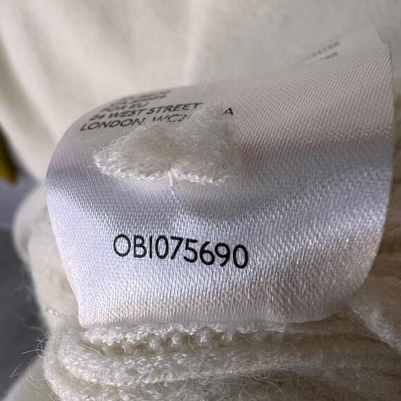 Anthropologie Sweater Womens Size XS Ivory & Mustard Cuffs Rebekah Tunic - Picture 15 of 16